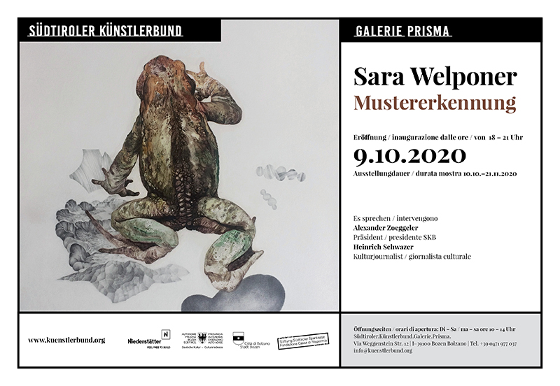 mustererkennung, Sara Welponer mustererkennung exhibition, gallerie prisma