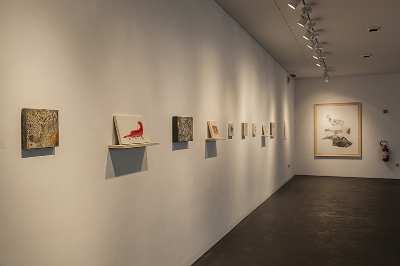 exhibition view "nachtgarten", Tublà da Nives Sara Welponer